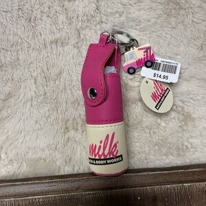 Bath & Body Works Pink and Cream Milk Sanitizer Holder